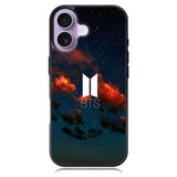 BTS Logo Nebula iPhone 17 Case OV9278