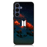 BTS Logo Nebula Samsung Galaxy S25 FE Case OV9278