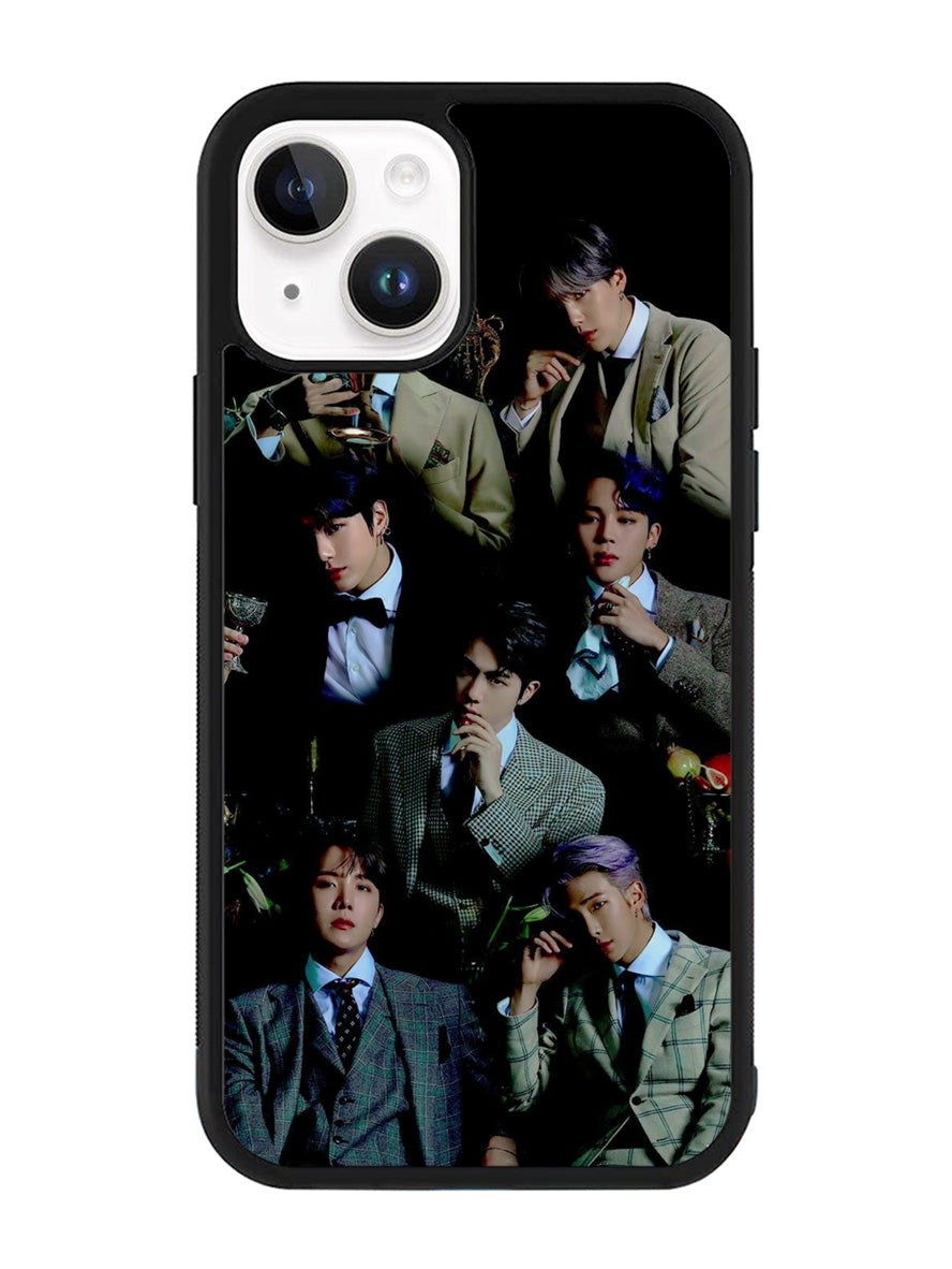 BTS OT7 iPhone 14 Plus Case QC9277