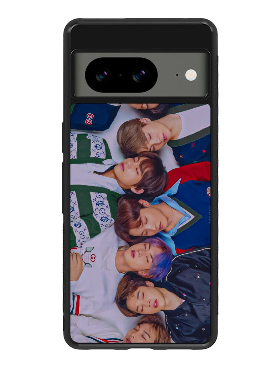 Sleeping BTS Google Pixel 8 Case QC9263