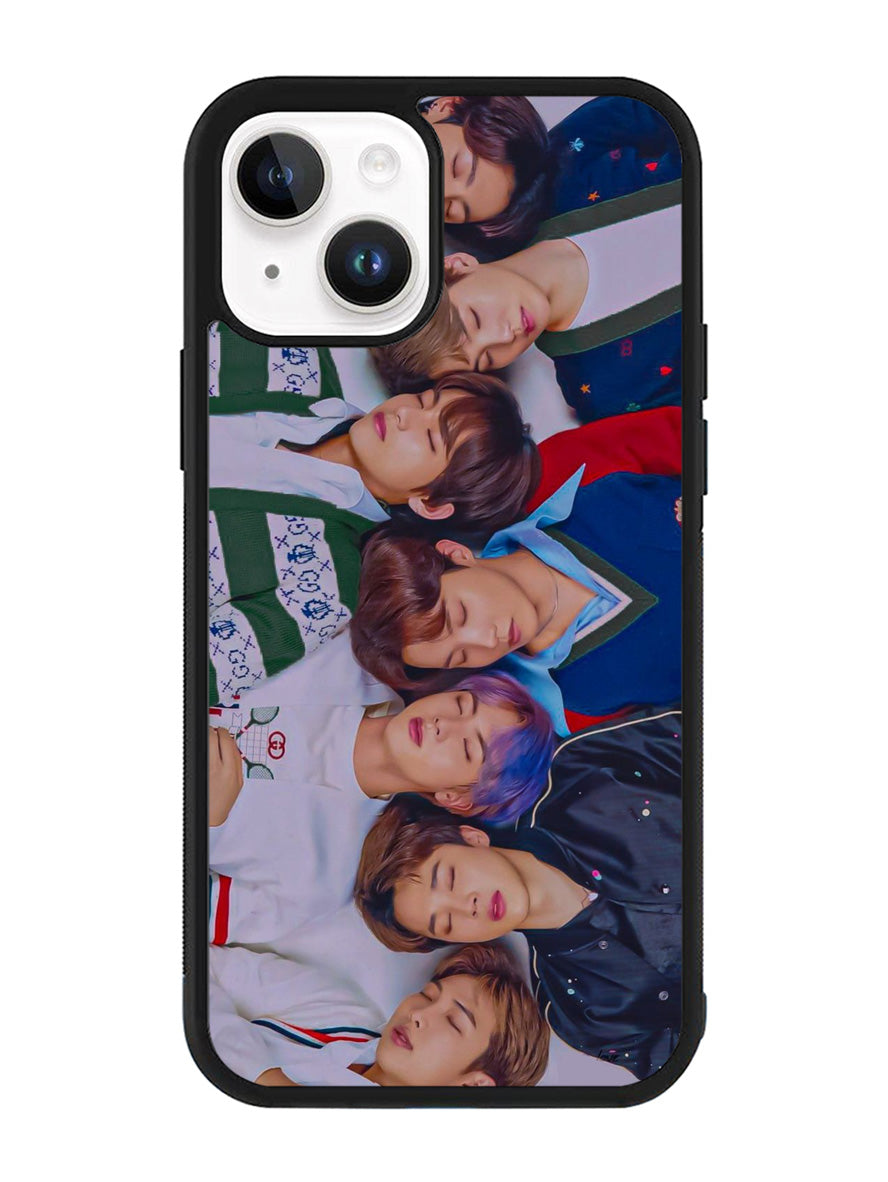 Sleeping BTS iPhone 14 Plus Case QC9263