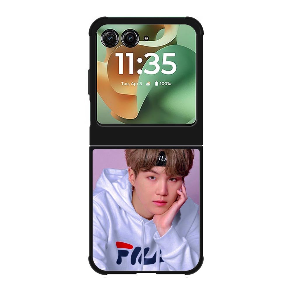 Suga BTS Motorola Moto RAZR 2025 Case OV9261