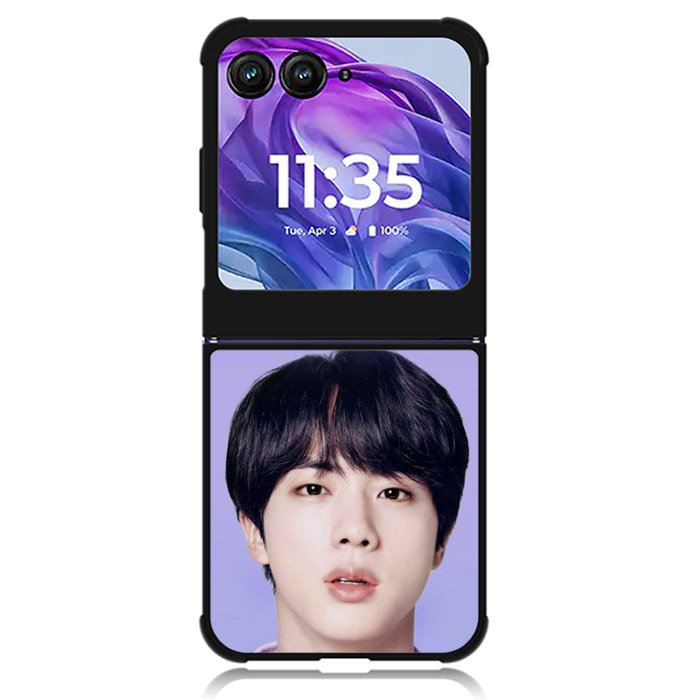 Kim Seok Jin BTS Motorola Moto Razr Plus 2024 , Moto Razr+ 2024 Case OV9268