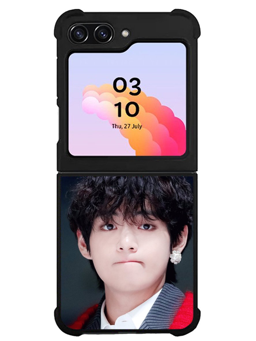 Cute Kim Taehyung BTS Samsung Galaxy Z Flip 5 5G 2023 Case OV9272