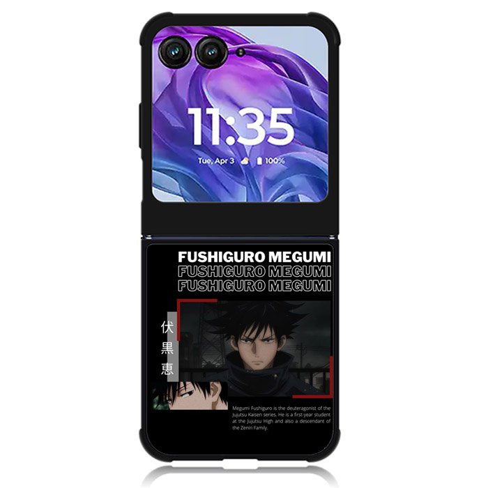 Fushiguro Megumi Jujutsu Kaisen Motorola Moto Razr Plus 2024 , Moto Razr+ 2024 Case OV9139