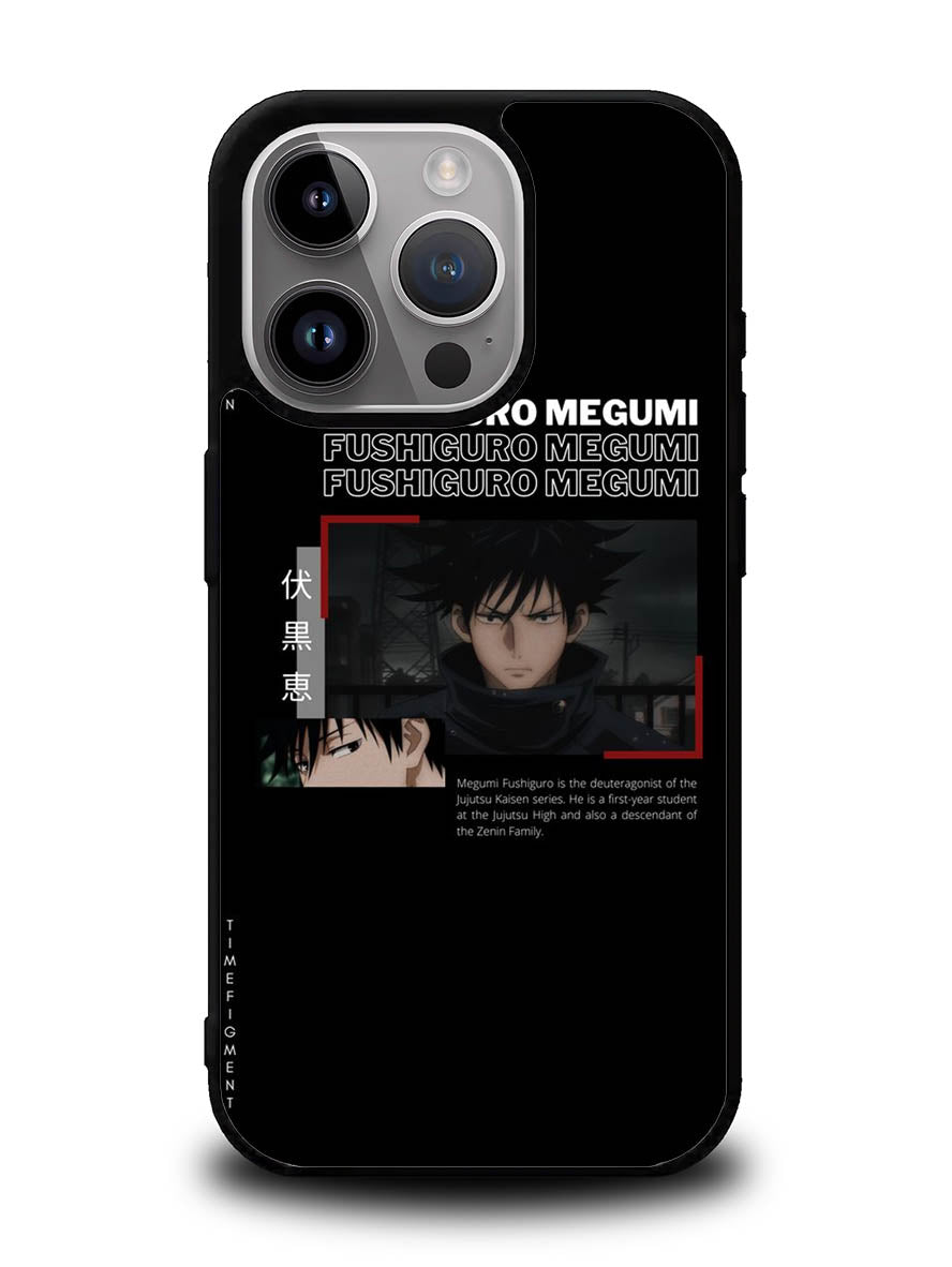 Fushiguro Megumi Jujutsu Kaisen iPhone 16 Pro Max Case OV9139