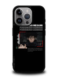Fushiguro Megumi Jujutsu Kaisen iPhone 16 Pro Max Case OV9139