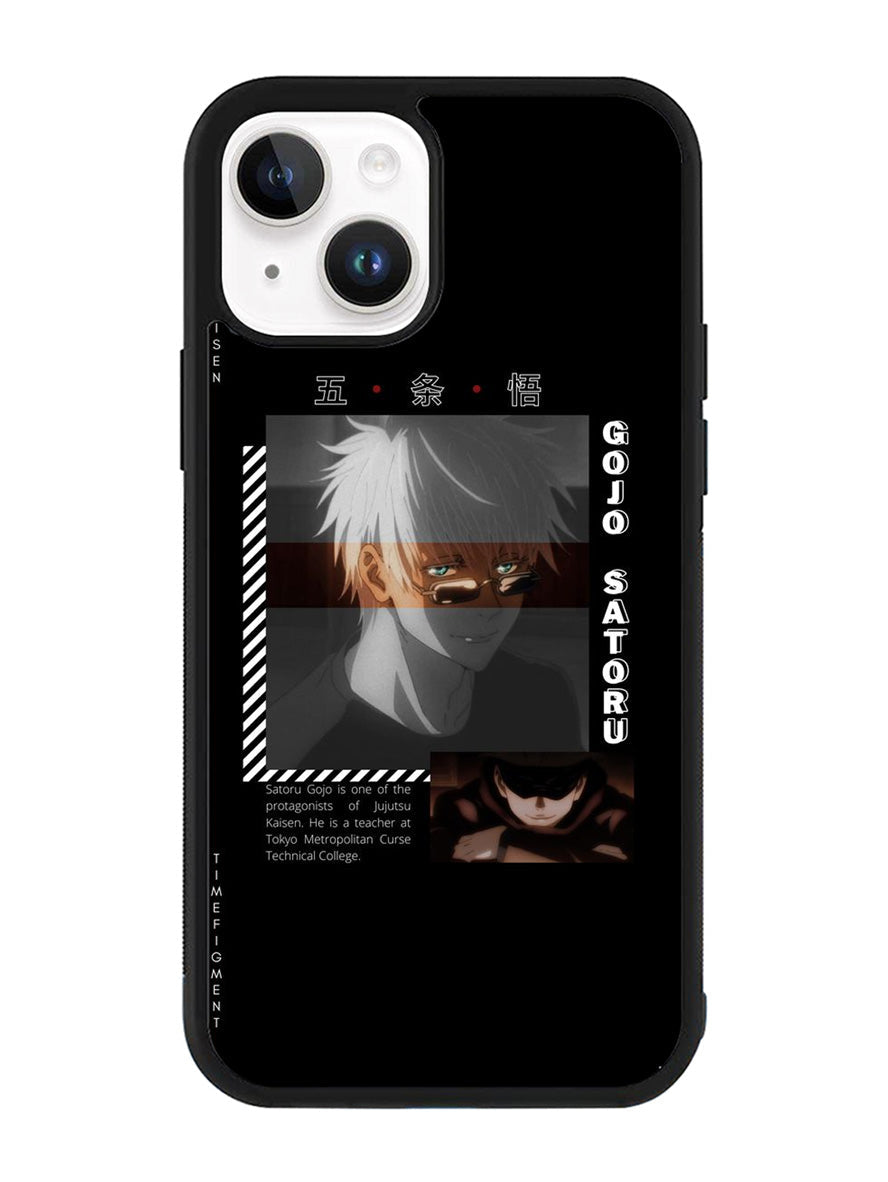 Gojo Satoru Jujutsu Kaisen iPhone 14 Plus Case QC9140