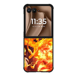 Enji Todoroki BNHA Motorola Moto RAZR Plus 2025 Case OV9160