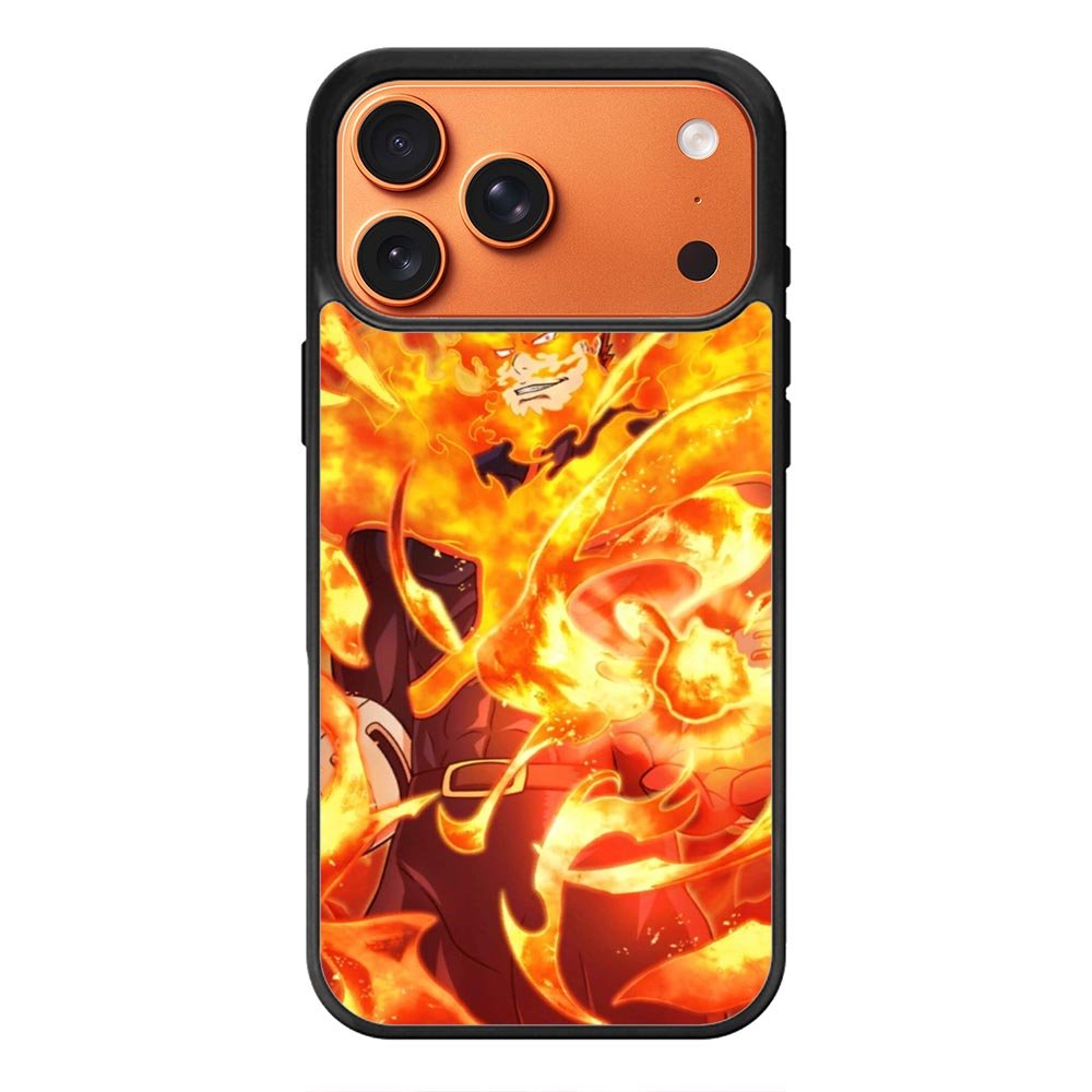 Enji Todoroki BNHA iPhone 17 Pro Max Case QC9160