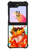 Fire Hero Endeavor BHNA Samsung Galaxy Z Flip 5 5G 2023 Case OV9162