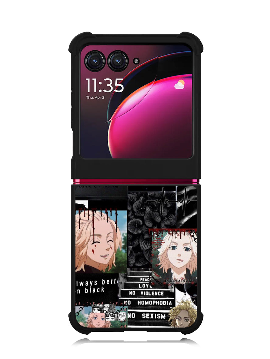 Mikey Tokyo Manji Aesthetic Motorola Moto Razr Plus 2023 , Moto Razr+ 2023 Case OV9163