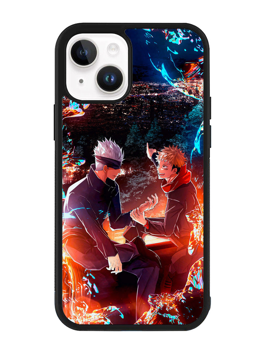 Satoru Gojo Itadori iPhone 15 Plus Case OV9165