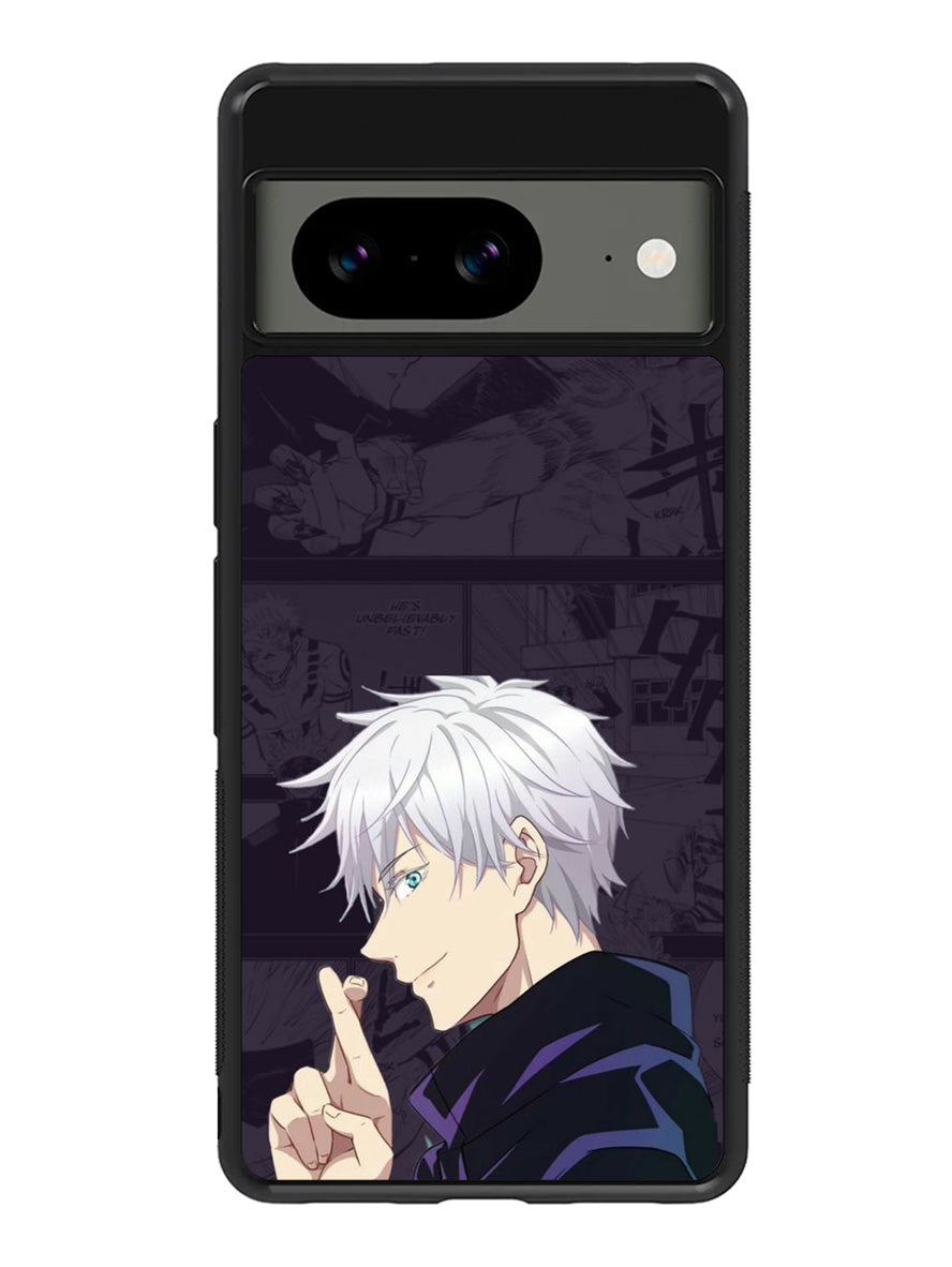 Satoru Gojo Jujutsu Kaisen Google Pixel 8A Case QC9170