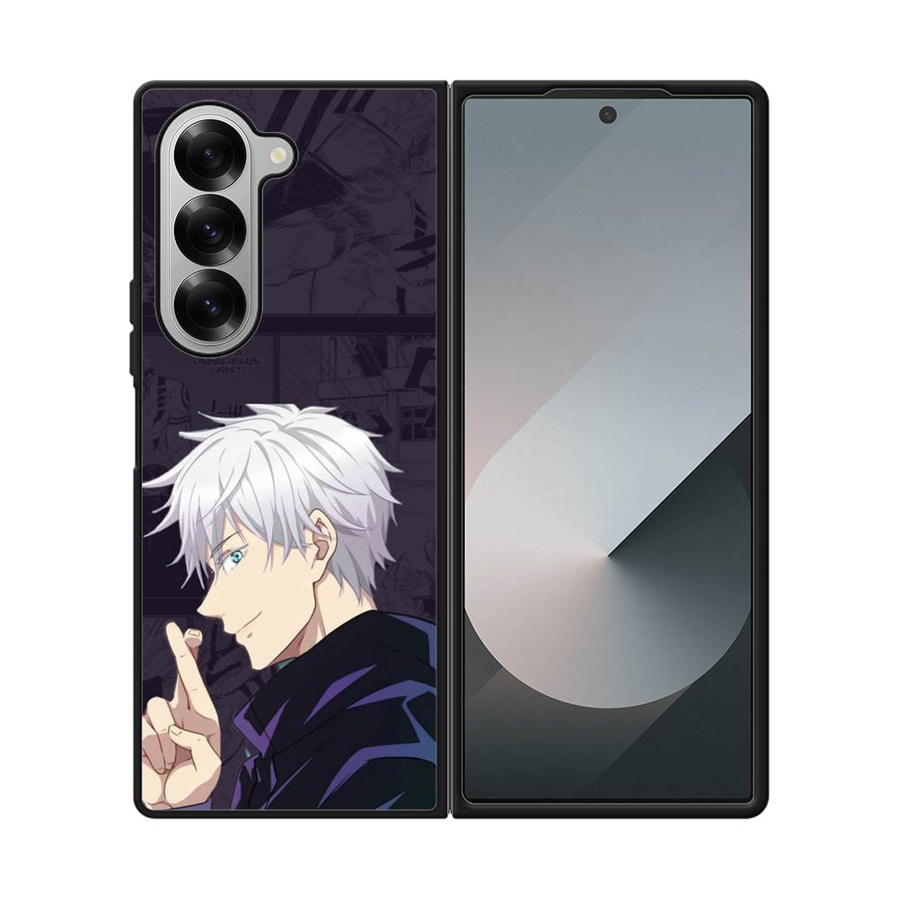 Satoru Gojo Jujutsu Kaisen Samsung Galaxy Z Fold 7 5G Case QC9170