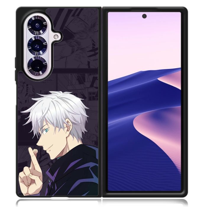 Satoru Gojo Jujutsu Kaisen Samsung Galaxy Z Fold 7 Case OV9170