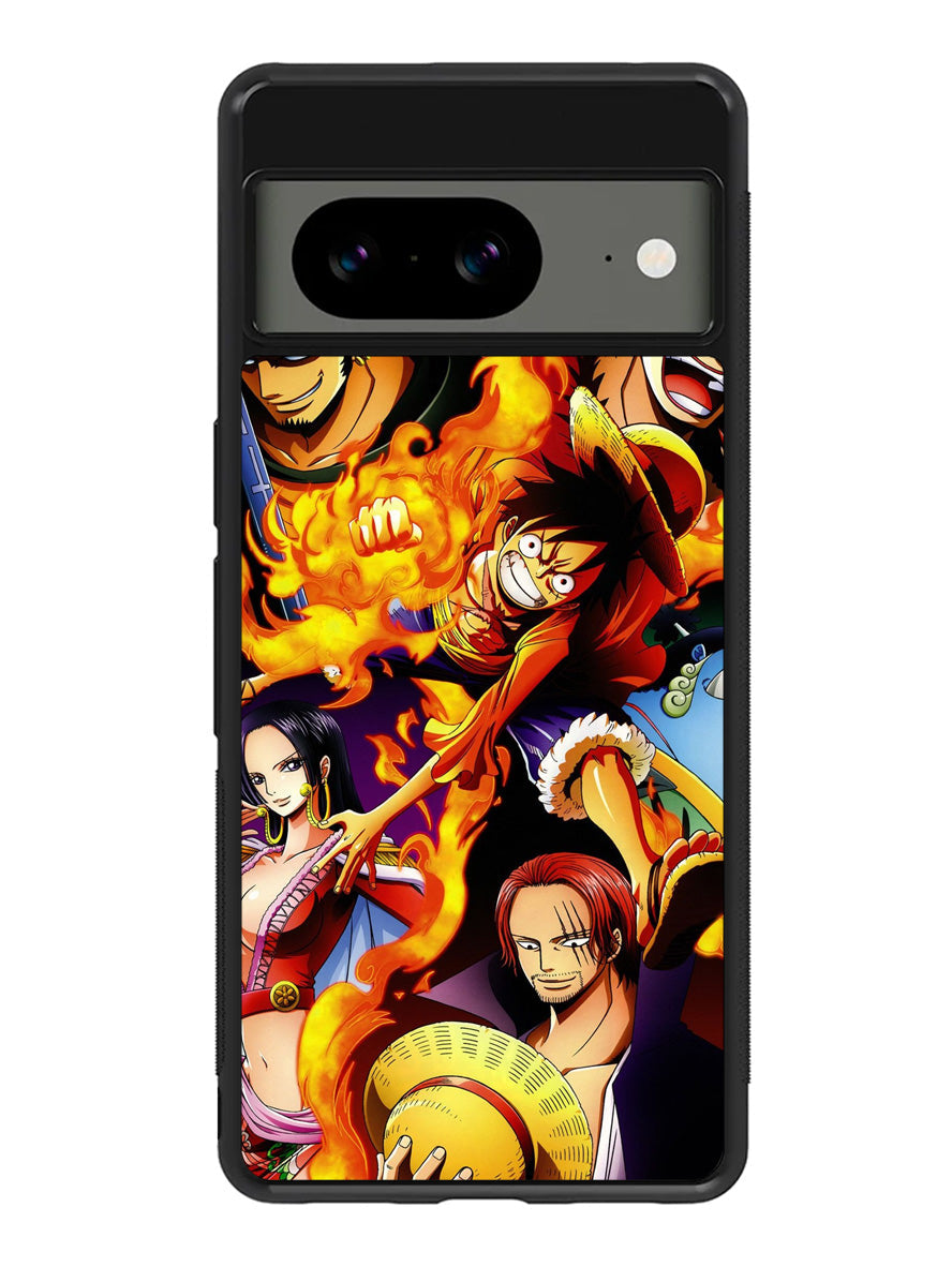 Luffy Shanks One Piece Google Pixel 8 Case QC9181