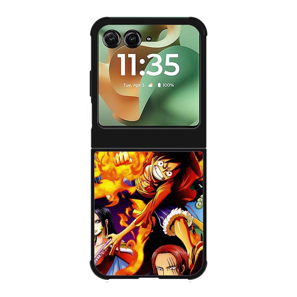 Luffy Shanks One Piece Motorola Moto RAZR 2025 Case OV9181