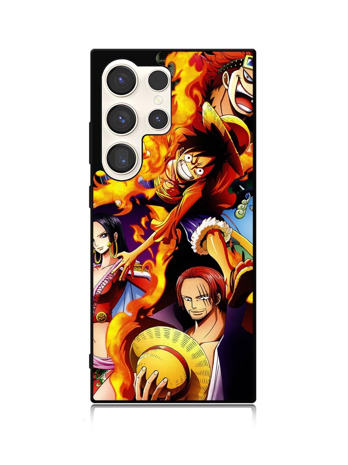 Luffy Shanks One Piece Samsung Galaxy S25 Ultra 5G Case QC9181