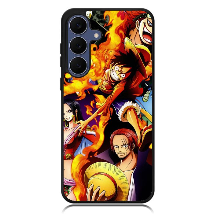 Luffy Shanks One Piece Samsung Galaxy S25 FE Case OV9181