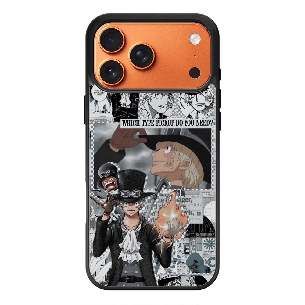 Sabo One Piece iPhone 17 Pro Max Case QC9184