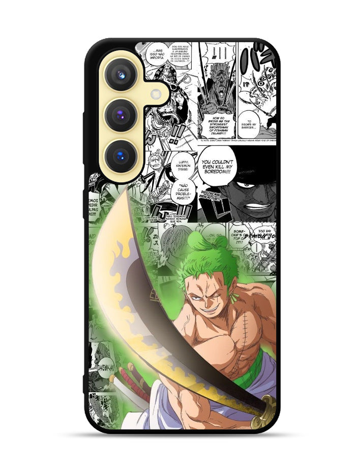 Pirate Hunter Zoro Samsung Galaxy S25 Plus 5G , Samsung Galaxy S25+ 5G Case OV9186