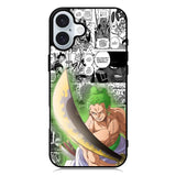 Pirate Hunter Zoro iPhone 16 Case QC9186