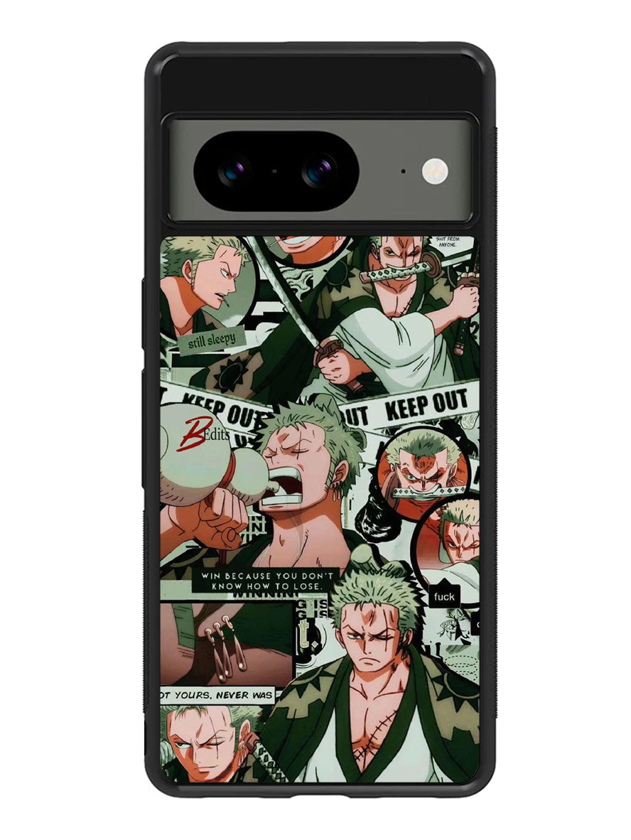 Roronoa Zoro One Piece Google Pixel 8A Case QC9190
