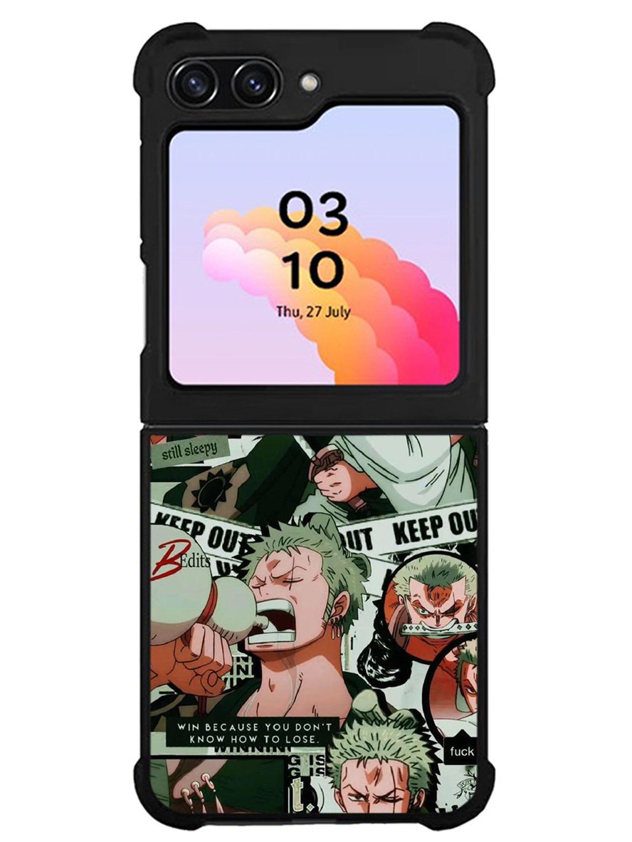 Roronoa Zoro One Piece Samsung Galaxy Z Flip 5 5G 2023 Case OV9190