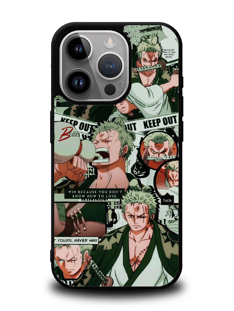 Roronoa Zoro One Piece iPhone 16 Pro Case OV9190