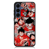 Monkey D Luffy One Piece Samsung Galaxy S25 FE Case OV9189