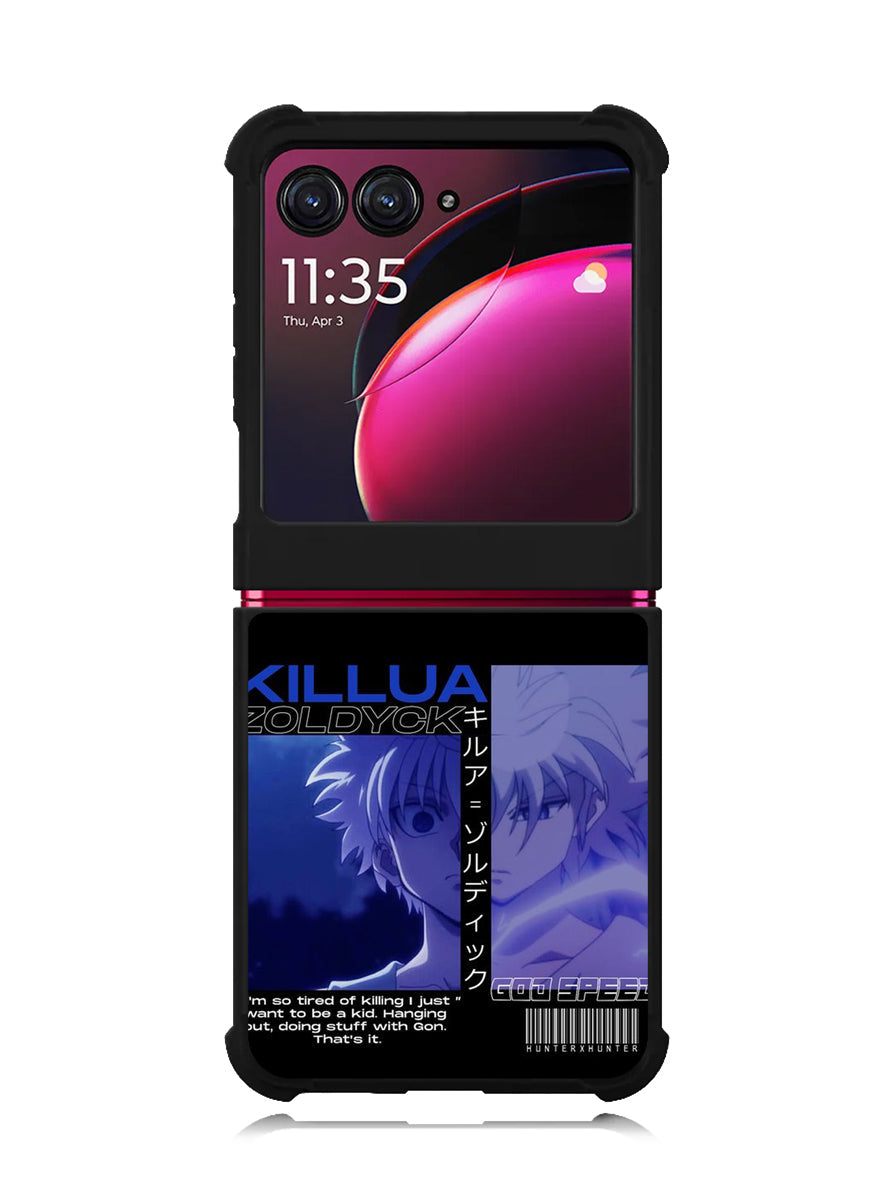 Killua Zoldyck Anime Motorola Moto Razr Plus 2023 , Moto Razr+ 2023 Case OV9199