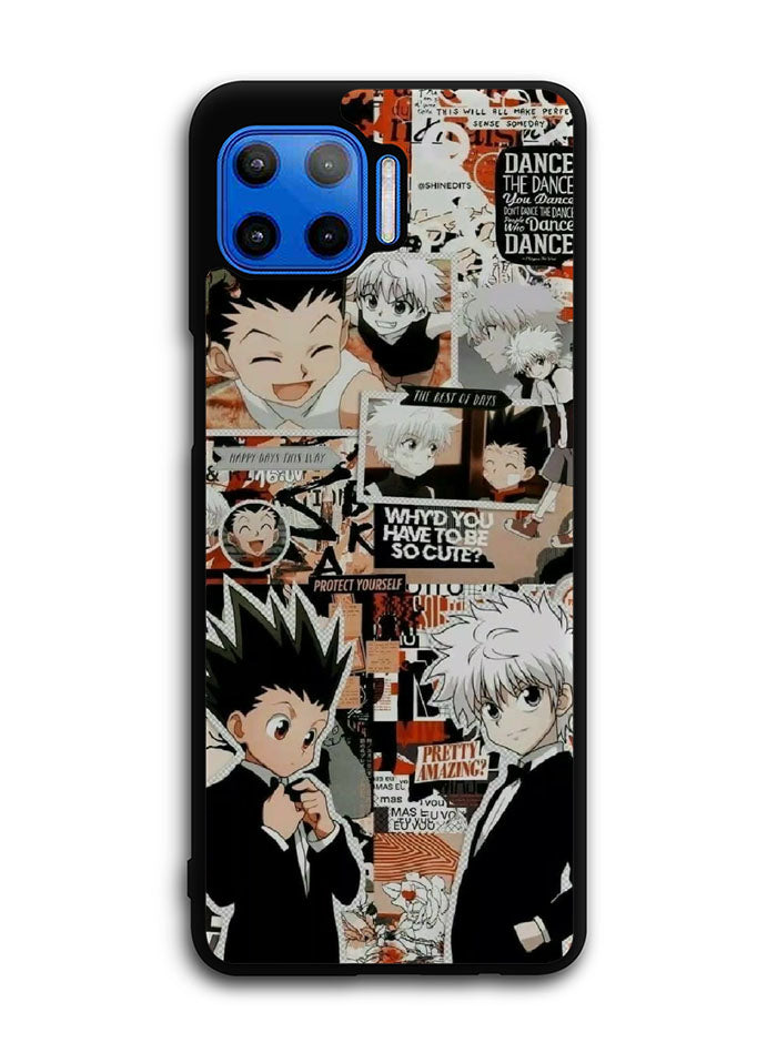 Gon Killua Hunter x Hunter Motorola Moto One 5G Case , Moto One 5G UW Case , Moto G 5G Plus Case
