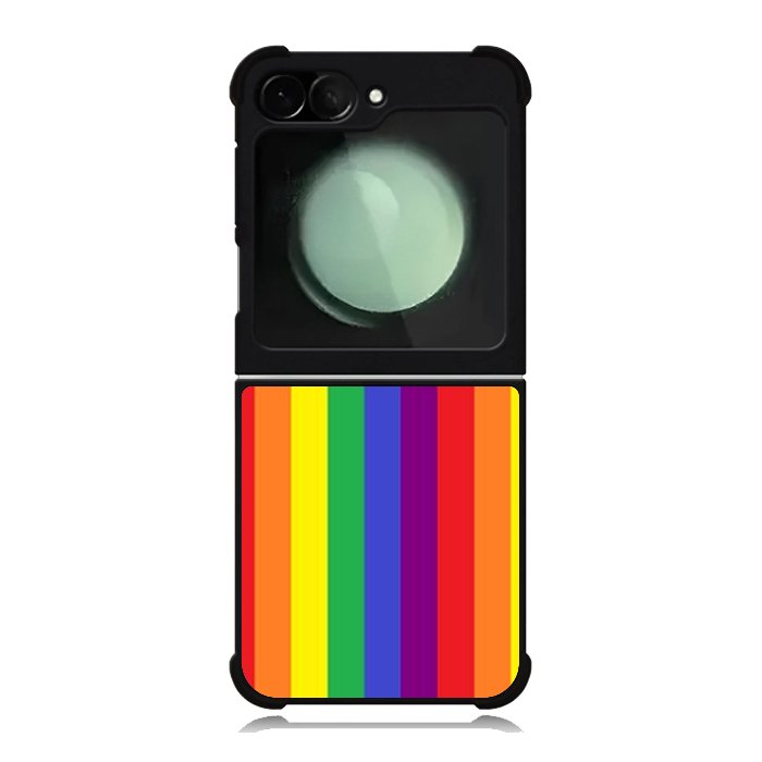 Rainbow Stripes Samsung Galaxy Z Flip 6 5G 2024 Case OV8573