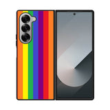 Rainbow Stripes Samsung Galaxy Z Fold 7 5G Case OV8573