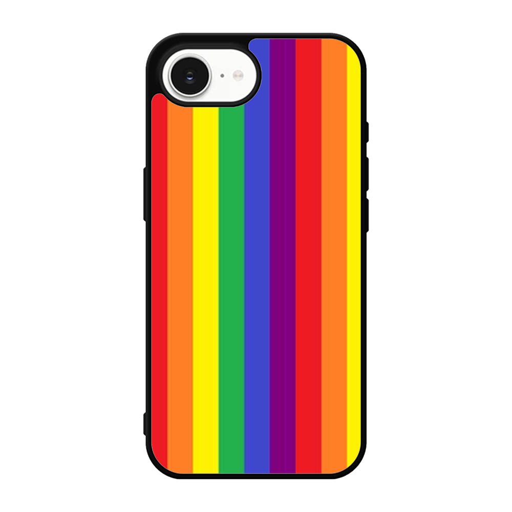 Rainbow Stripes iPhone 17e Case OV8573