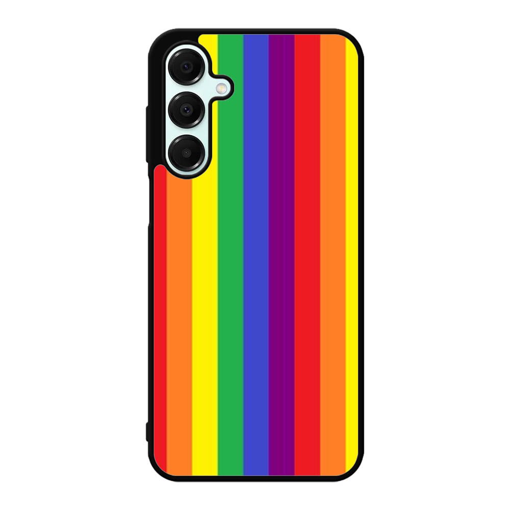 Rainbow Stripes Samsung Galaxy A16 Case OV8573