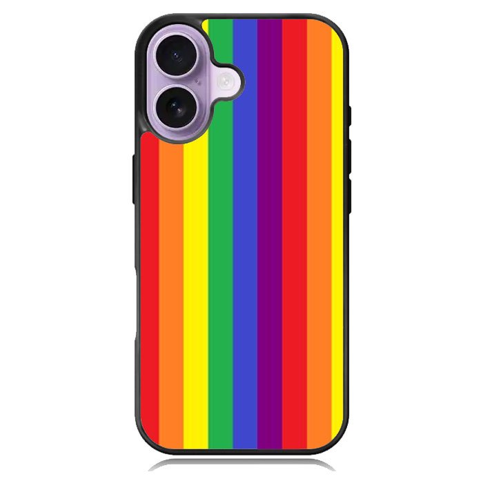 Rainbow Stripes iPhone 17 Case OV8573