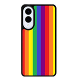 Rainbow Stripes Samsung Galaxy S25 Edge 5G Case OV8573