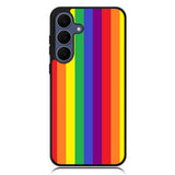 Rainbow Stripes Samsung Galaxy S25 FE Case OV8573