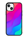 Rainbow Wave iPhone 14 Case QC8574