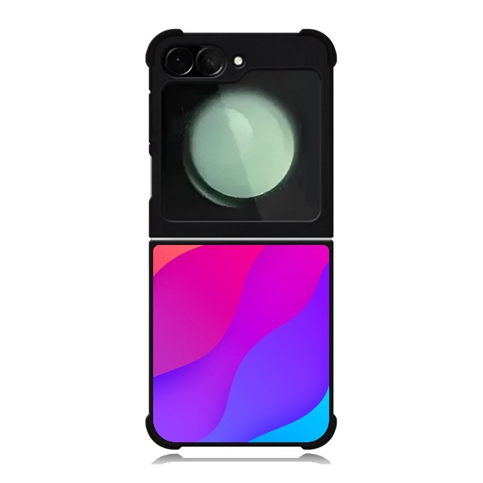 Rainbow Wave Samsung Galaxy Z Flip 6 5G 2024 Case OV8574