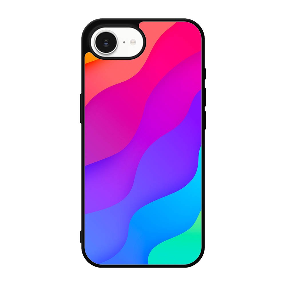 Rainbow Wave iPhone 17e Case OV8574