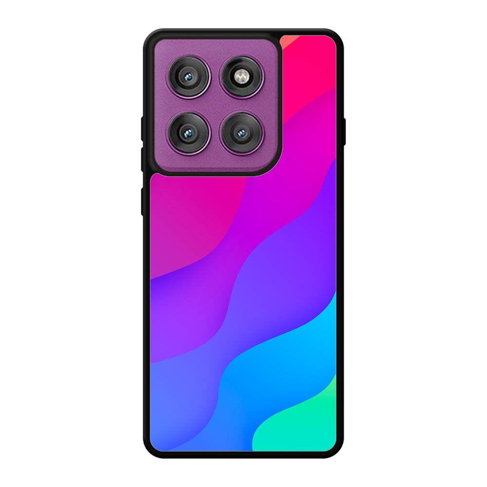Rainbow Wave Motorola Moto Edge 60 Pro Case OV8574