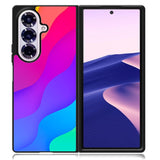 Rainbow Wave Samsung Galaxy Z Fold 7 Case OV8574