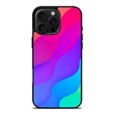 Rainbow Wave iPhone 16 Pro Max Case OV8574