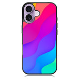 Rainbow Wave iPhone 17 Case OV8574