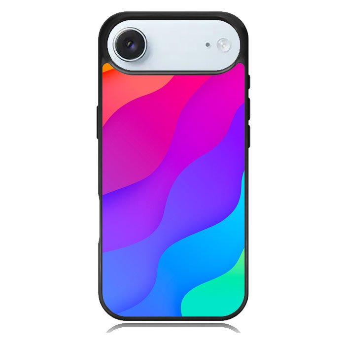 Rainbow Wave iPhone 17 Air Case OV8574