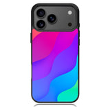 Rainbow Wave iPhone 17 Pro Case RC8574