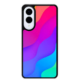 Rainbow Wave Samsung Galaxy S25 Edge 5G Case OV8574